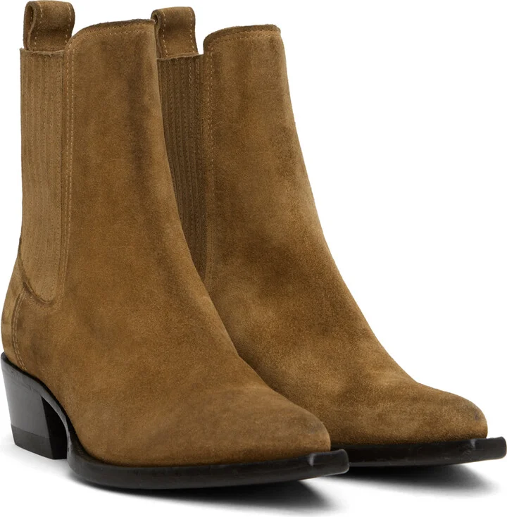 Golden Goose Brown Debbie Chelsea Boots - Image 4