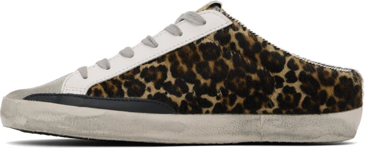Golden Goose Brown Super-Star Sabot Sneakers - Image 3
