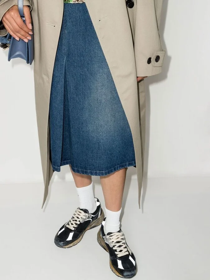Golden Goose Dad-Star Leather Sneakers - Image 7