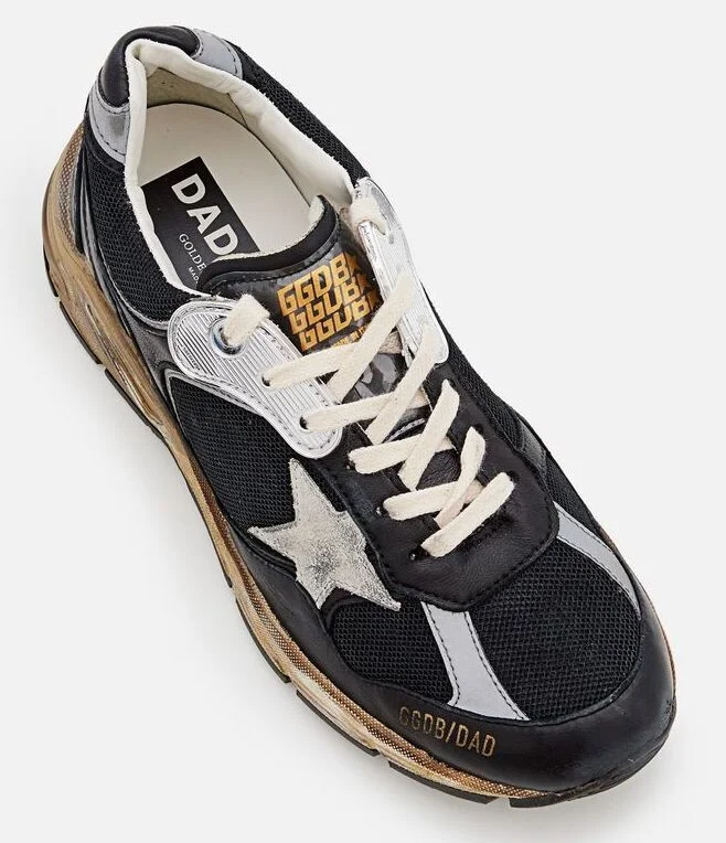 Golden Goose Dad-Star Leather Sneakers - Image 8