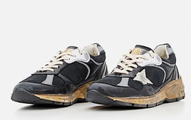 Golden Goose Dad-Star Leather Sneakers - Image 11