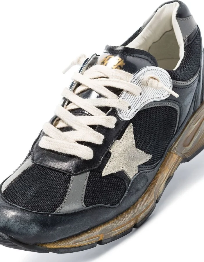 Golden Goose Dad-Star Leather Sneakers - Image 2