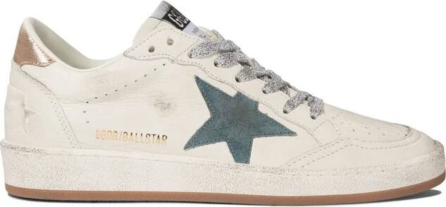 Golden Goose Deluxe Brand Ball Star Lace-Up Sneakers