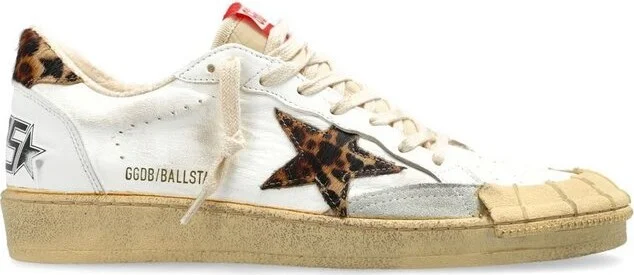 Golden Goose Deluxe Brand Ball Star Lace-Up Sneakers