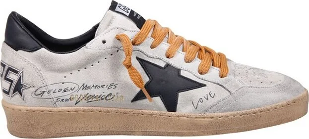 Golden Goose Deluxe Brand Ball Star Lace-Up Sneakers