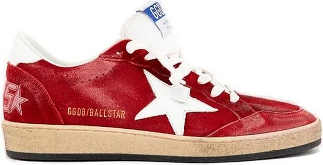 Golden Goose Deluxe Brand Ball Star Lace-Up Sneakers
