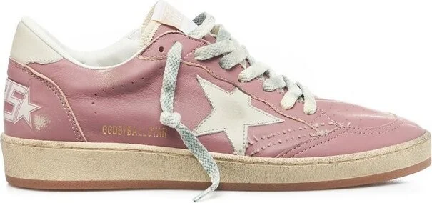Golden Goose Deluxe Brand Ball Star Lace-Up Sneakers