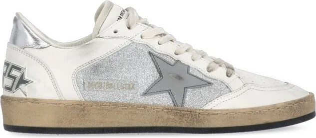 Golden Goose Deluxe Brand Ballstar Glittered Sneakers