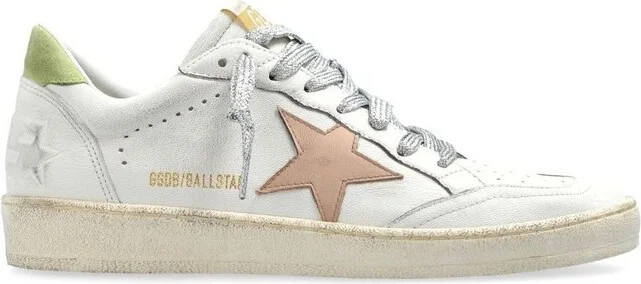 Golden Goose Deluxe Brand Ballstar Lace-Up Sneakers