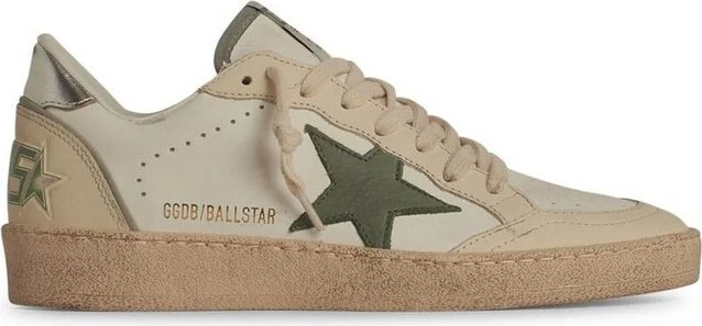 Golden Goose Deluxe Brand Ballstar Lace-Up Sneakers