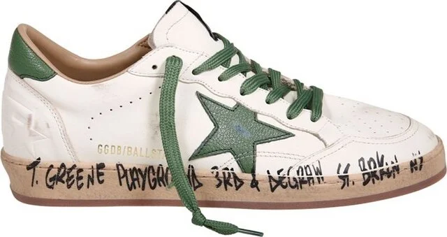 Golden Goose Deluxe Brand Ballstar Lace-Up Sneakers