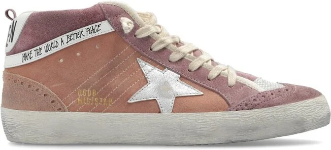 Golden Goose Deluxe Brand Double Quarter Mid-Star Sneakers