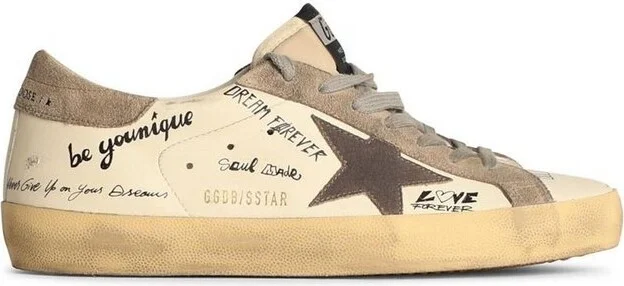 Golden Goose Deluxe Brand Graphic Printed Low-Top Sneakers
