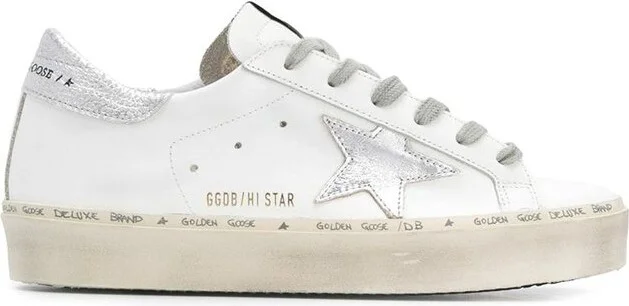 Golden Goose Deluxe Brand Hi Star Low-Top Sneakers