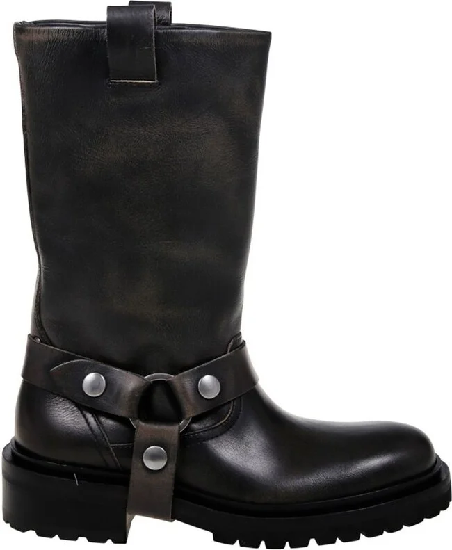 Golden Goose Deluxe Brand Kurt Distressed Effect Boots