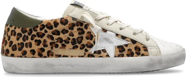 Golden Goose Deluxe Brand Leopard Printed Sneakers