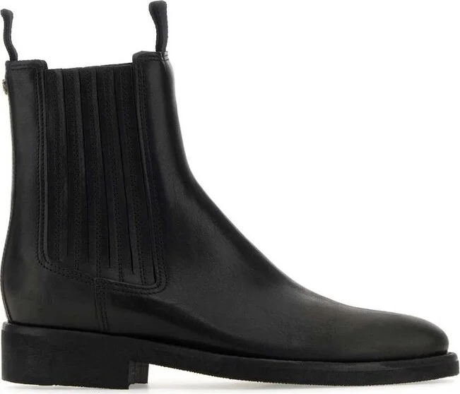 Golden Goose Deluxe Brand Logo Charm Almond Toe Boots