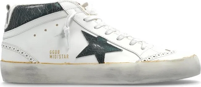 Golden Goose Deluxe Brand Mid Star Double Quarter Sneakers