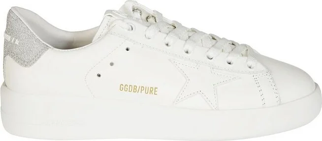 Golden Goose Deluxe Brand Pure Star Lace-Up Sneakers
