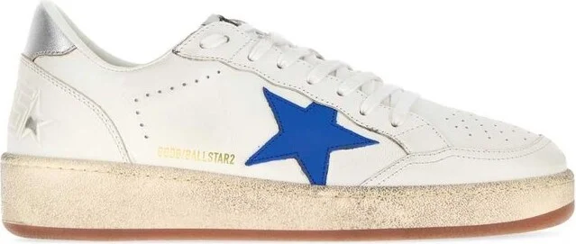 Golden Goose Deluxe Brand Round-Toe Lace-Up Sneakers