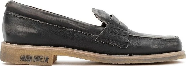 Golden Goose Deluxe Brand Round-Toe Penny Loafers