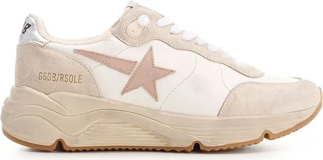 Golden Goose Deluxe Brand Running Sole Lace-Up Sneakers