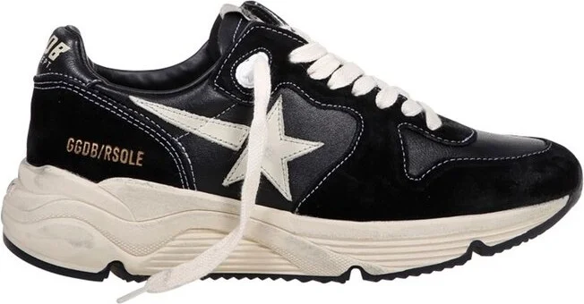 Golden Goose Deluxe Brand Running Sole Panelled Lace-Up Sneakers