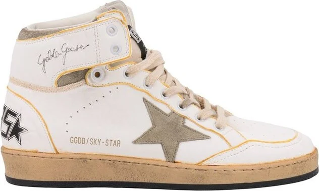 Golden Goose Deluxe Brand Sky Star High-Top Sneakers