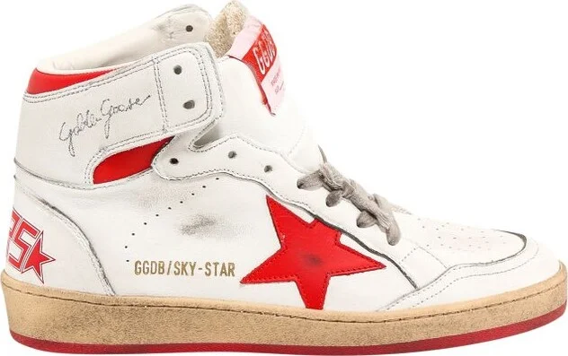 Golden Goose Deluxe Brand Sky Star Lace-Up Sneakers