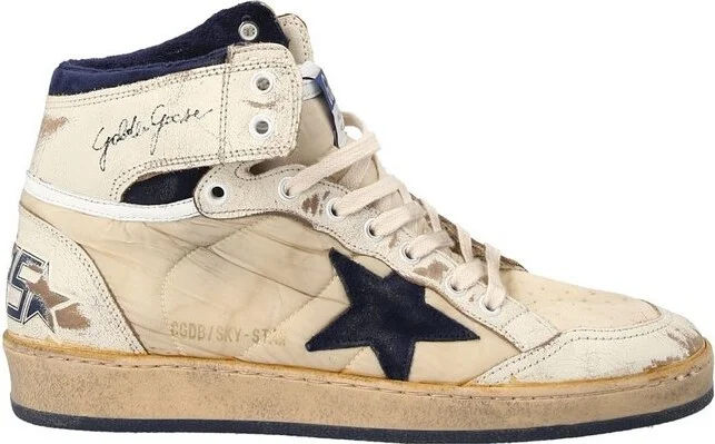 Golden Goose Deluxe Brand Sky Star Lace-Up Sneakers