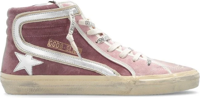 Golden Goose Deluxe Brand Slide Classic High-Top Sneakers