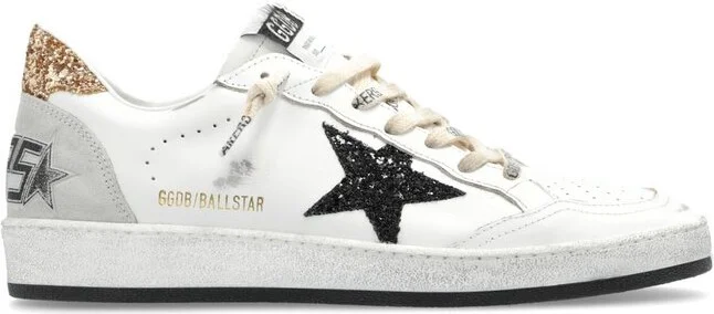 Golden Goose Deluxe Brand Star Glittered Low-Top Sneakers