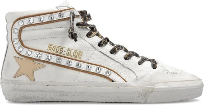 Golden Goose Deluxe Brand Star Patch Embellished Sneakers