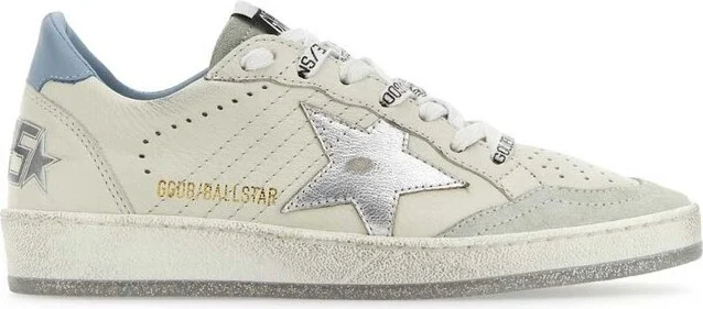 Golden Goose Deluxe Brand Star Patch Lace-Up Sneakers
