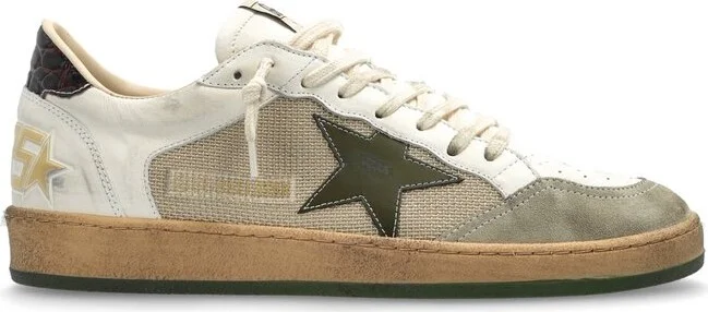 Golden Goose Deluxe Brand Star Patch Lace-Up Sneakers