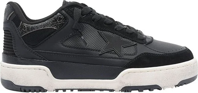Golden Goose Deluxe Brand Star Patch Lace-Up Sneakers