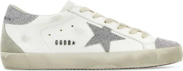 Golden Goose Deluxe Brand Star Patch Lace-Up Sneakers