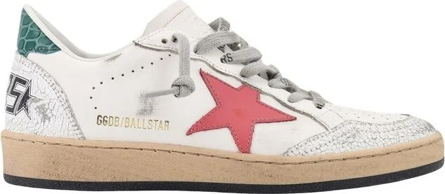 Golden Goose Deluxe Brand Star Patch Low-Top Sneakers