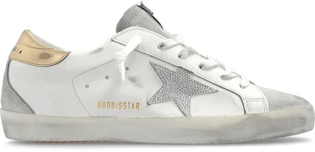 Golden Goose Deluxe Brand Super Star Embellished Sneakers