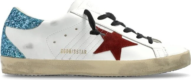 Golden Goose Deluxe Brand Super Star Glittered Sneakers