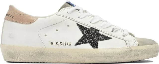 Golden Goose Deluxe Brand Super Star Glittered Sneakers