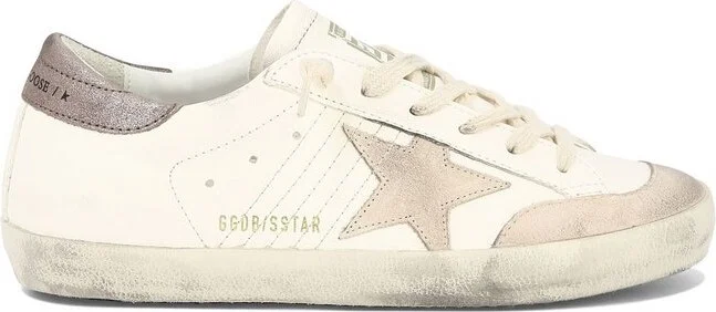 Golden Goose Deluxe Brand Super Star Lace-Up Sneakers