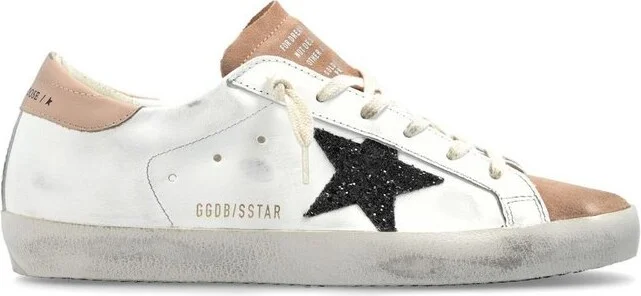 Golden Goose Deluxe Brand Super Star Lace-Up Sneakers