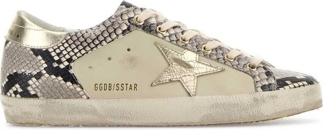 Golden Goose Deluxe Brand Super Star Lace-Up Sneakers