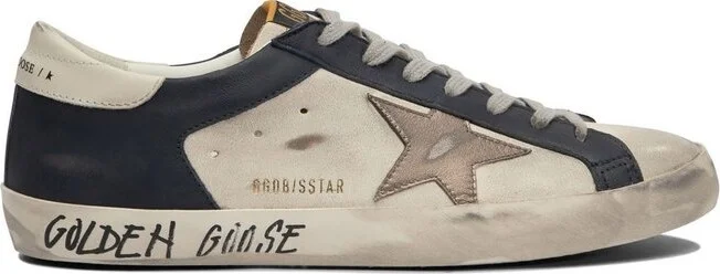 Golden Goose Deluxe Brand Super Star Lace-Up Sneakers