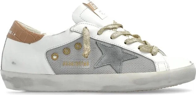 Golden Goose Deluxe Brand Super Star Lace-Up Sneakers