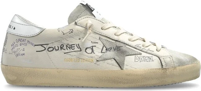 Golden Goose Deluxe Brand Super Star Lace-Up Sneakers