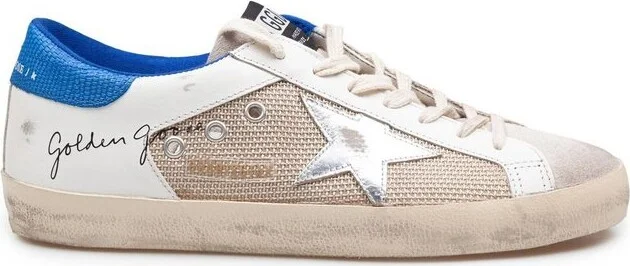 Golden Goose Deluxe Brand Super Star Lace-Up Sneakers