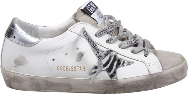 Golden Goose Deluxe Brand Super Star Lace-Up Sneakers