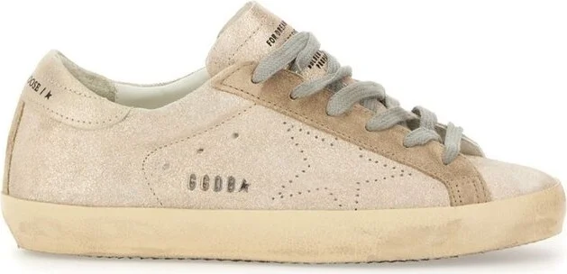 Golden Goose Deluxe Brand Super Star Lace-Up Sneakers